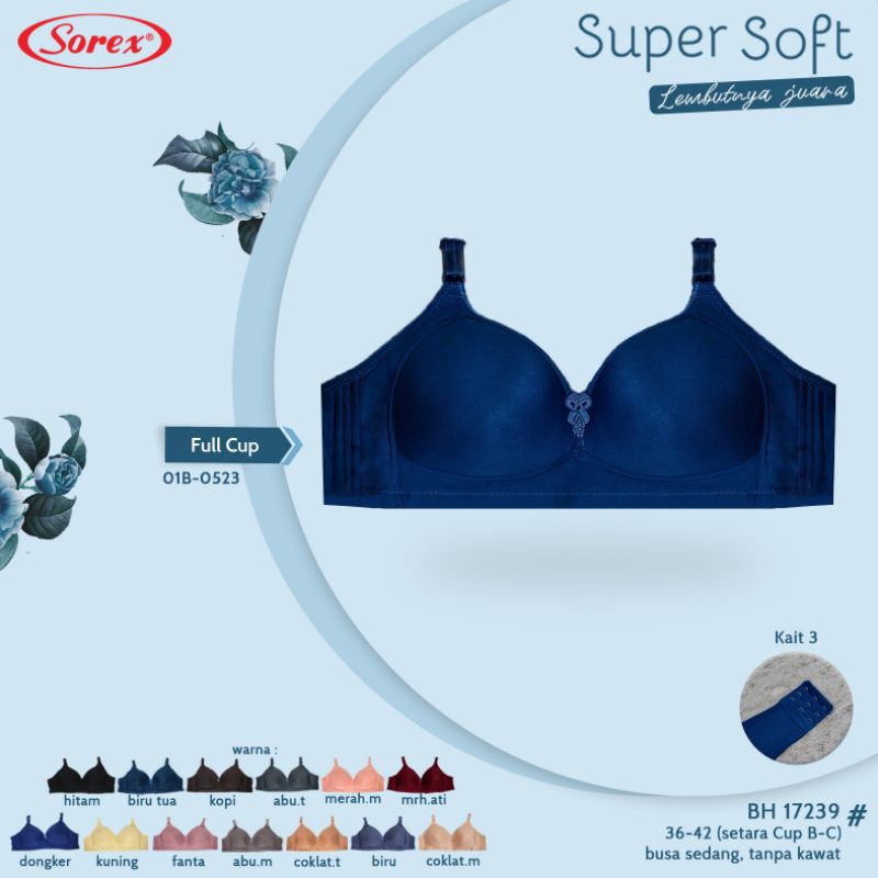 Grosir Termurah 1 Lusin (12 Pcs) Bh Sorex 17239 Super Soft Original Termurah