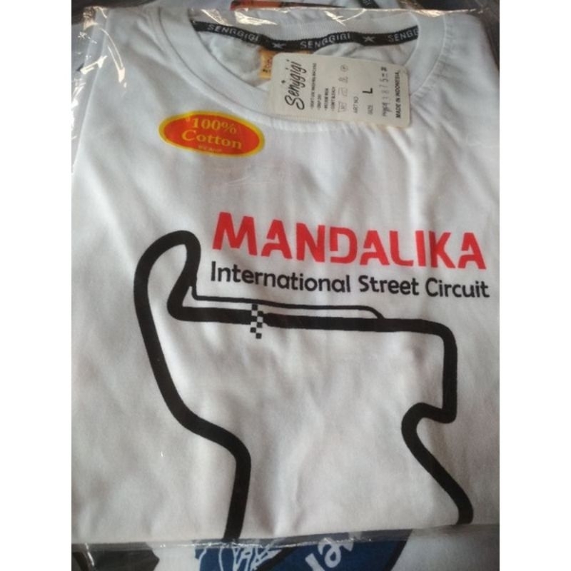 KAOS LOMBOK SIRKUIT MANDALIKA LOMBOK