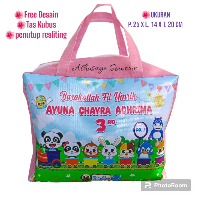 

TAS ULANG TAHUN FREE DESAIN NAMA & FOTO