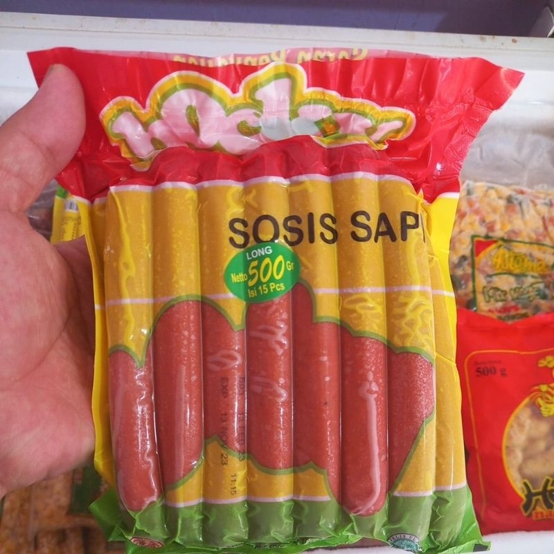 

sosis ayam hocky 500gr isi 15