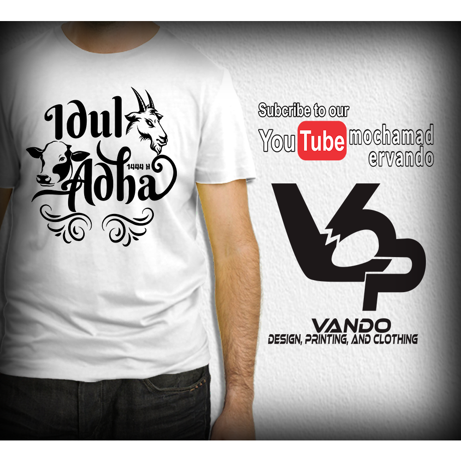 KAOS PANITIA QURBAN 3 - BAJU IDUL ADHA - T SHIRT - IDUL ADHA 2023