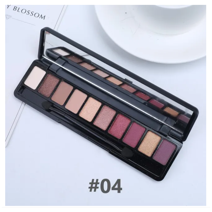 LAMEILA Lamailai Fashion Matte Eyeshadow Pallet Makeup 10 warna LML9999