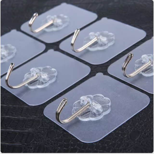 GANTUNGAN TEMPEL DINDING HOOK MAGIC AJAIB GANTUNGAN DINDING KAIT MAGIC SERBAGUNA ADHESIVE PEREKAT KU