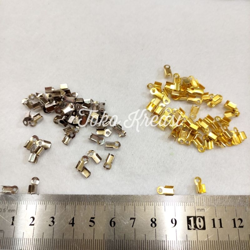 (Per Pcs) Klep Penjepit Senar / Penjepit Tali 8x4mm