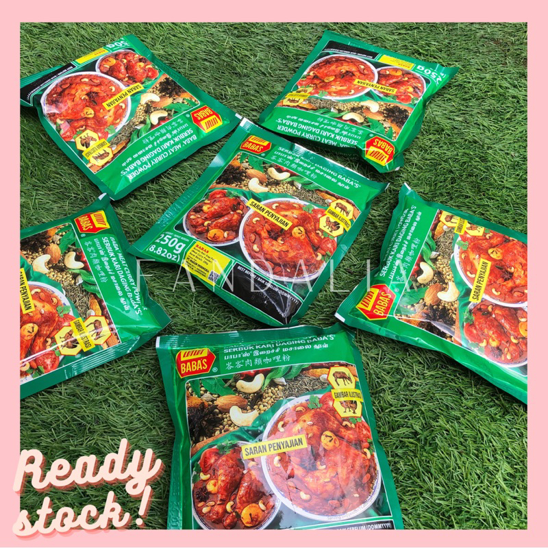 

BABAS BUBUK KARI DAGING 250 GR / BABAS MEAT CURRY POWDER 250 GR | FANDALIA