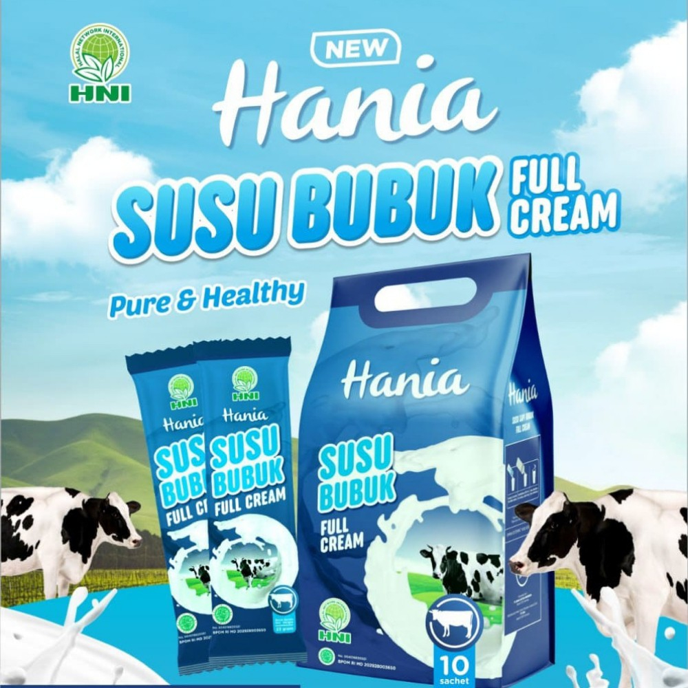 

HANIA SUSU BUBUK FULLCREAM HNI