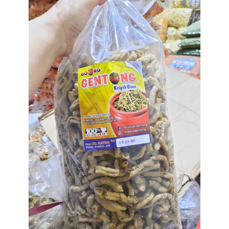 

500 gram KRIPIK USUS GENTONG