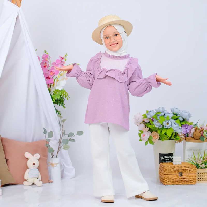 KINAN BLOUSE TULLE Anak Perempuan 2-6 Tahun