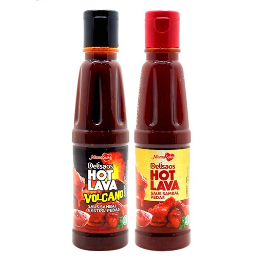 

Mamasuka HOT LAVA Saus Sambal / VOLCANO Delisaos Saus Sambal Pedas