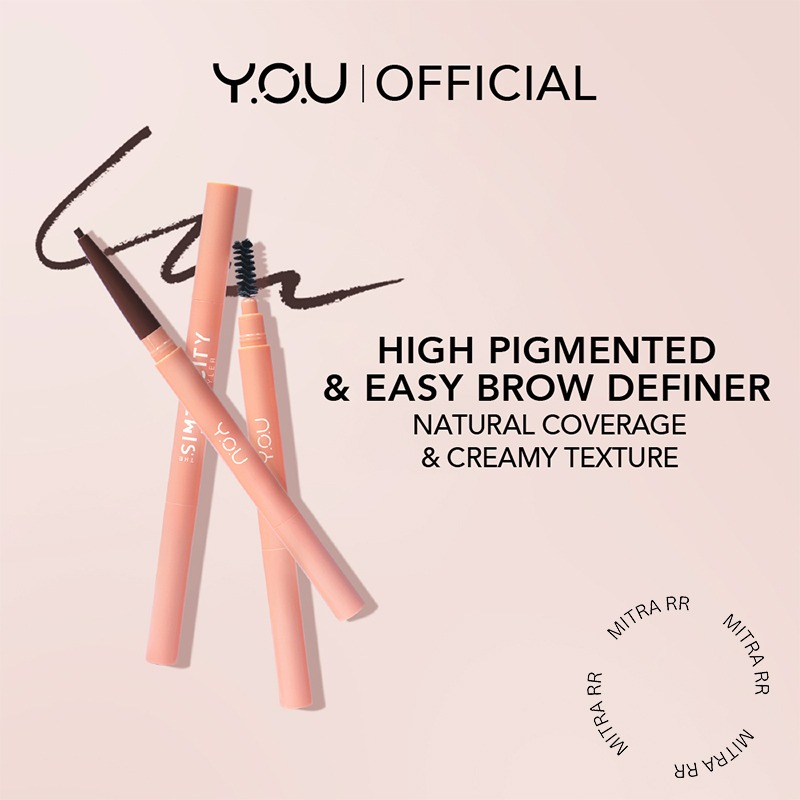 YOU Simplicity Brow Styler | Eyebrow Pensil Alis Pigmented Natural