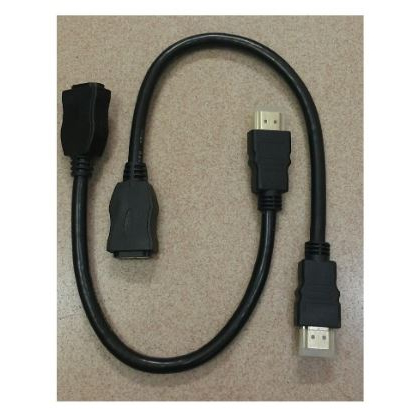 Kabel HDMI Extension 30cm / 0.3m Male To Female Dongle Wifi Android Smart TV Termurah [MF]