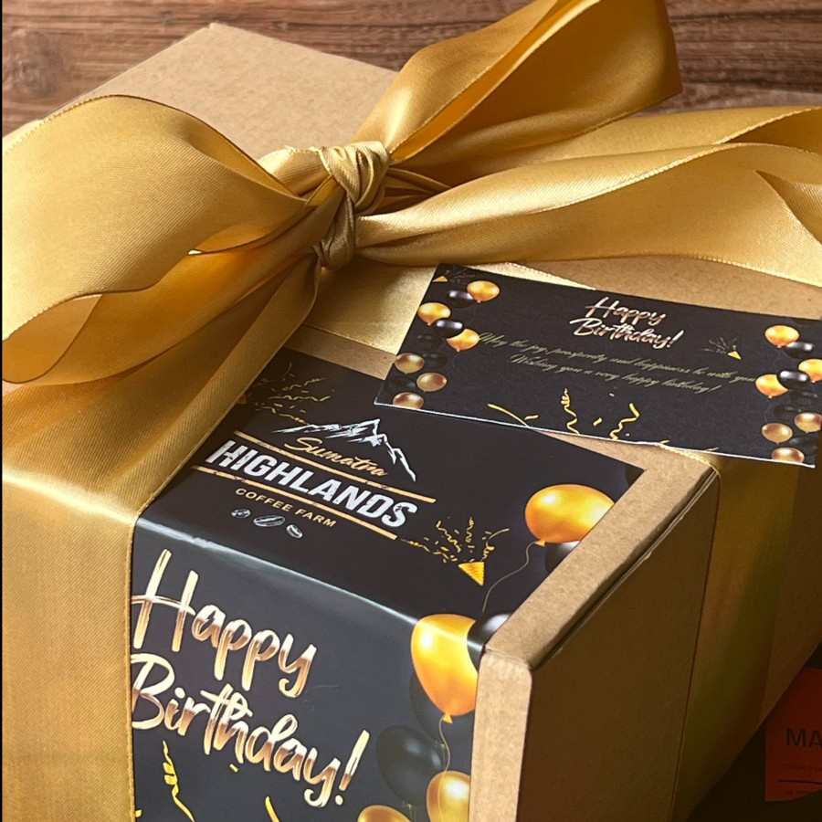 

BIRTHDAY HAMPERS COFFEE PACK, BIRTHDAY GIFT, HADIAH ULANG TAHUN, KADO - 500 GR