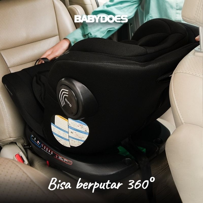 Carseat Babydoes Full Rotate 360 Derajat CH 8735 / Car Seat Free Rotate CH 8749 / Transporter 8738 SN ( 360˚ Rotated ) / Secure+ CH 87051 R129 ISOFIX Kursi Mobil Bayi