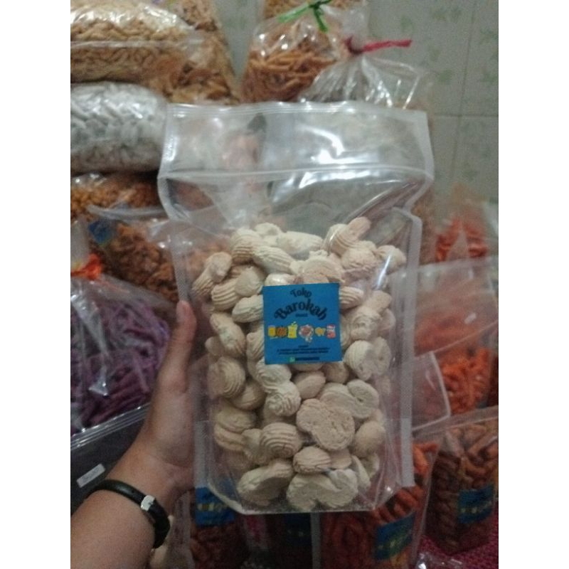 

Kue Semprit 1/4kg & 1/2kg TOKO BAROKAH