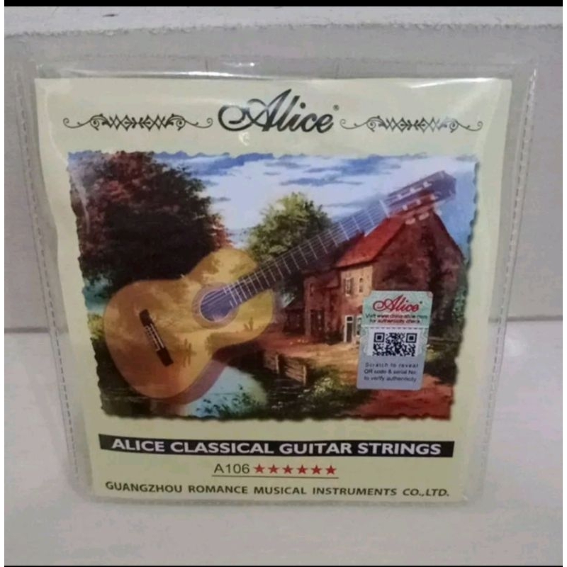 SENAR GITAR CLASSIC/NYLON ALICE A106