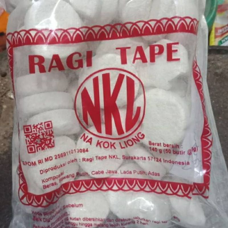 

50 butir ragi tape/ragi buat ketan