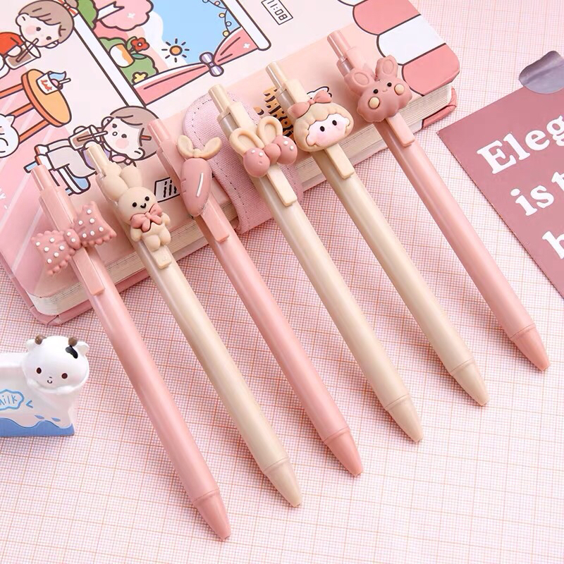 READY BISA COD - 3D PENA GEL WARNA HITAM KARAKTER KARTUN HEWAN LUCU BINATANG KAWAII AESTHETIC ELEGAN JURNAL FANCY MURAH PREMIUM PULPEN ANAK PEREMPUAN CANTIK KUROMI HELLO KITTY POMPOMPURIN MY MELODY TWINS LITTLE STAR VIRAL GAYA REMAJA CEWEK KPOP KOREA