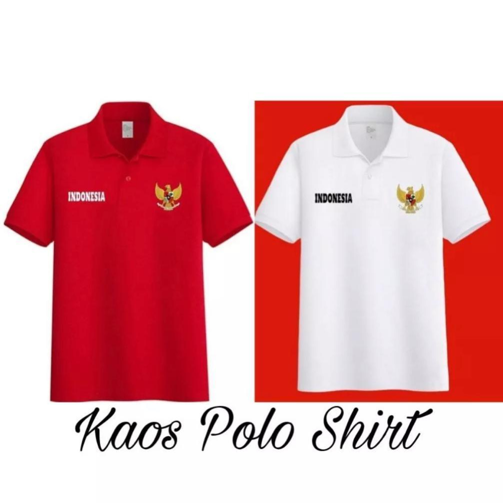 Kaospolos - Kaos polo shirt | Kaos kerah pria | kaos polo distro logo Garuda Indonesia