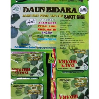 Kapsul Daun Bidara Renceng Sakit Gigi