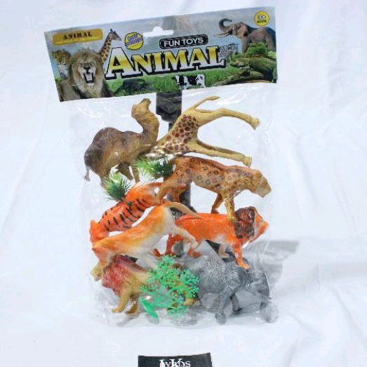 MAINAN ANAK MURAH FUNTOYS ANIMAL LSPR06 ANIMAL IMPORT HEWAN