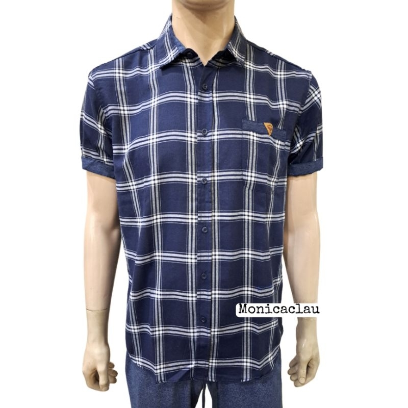 Kemeja Pria Poshboy Original Uberlandia Casual Shirt Katun kotak