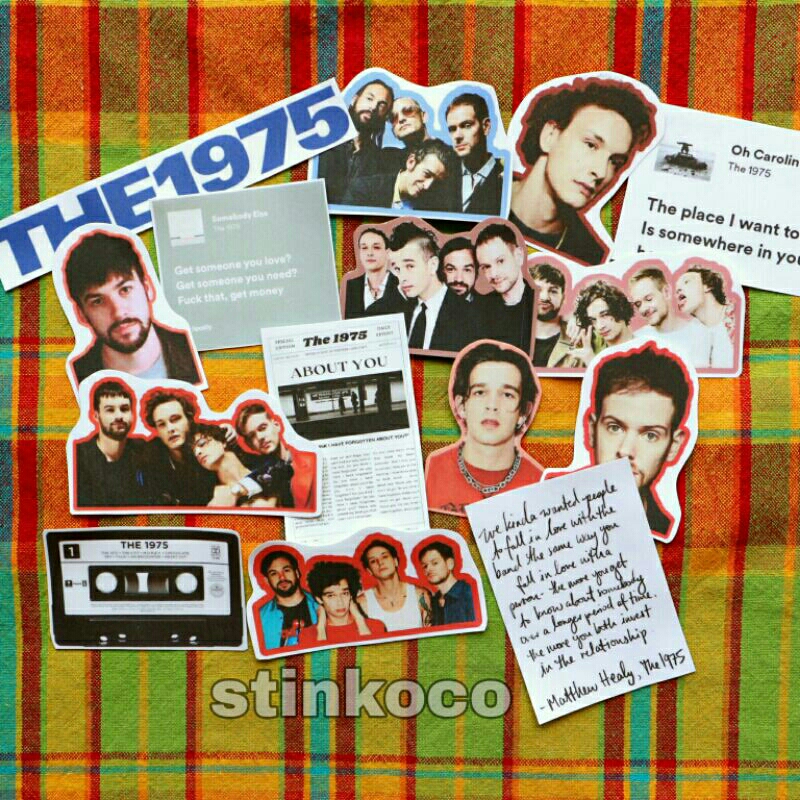 

[15PCS] STICKER THE 1975 / MATTY HEALY 1975 STIKER