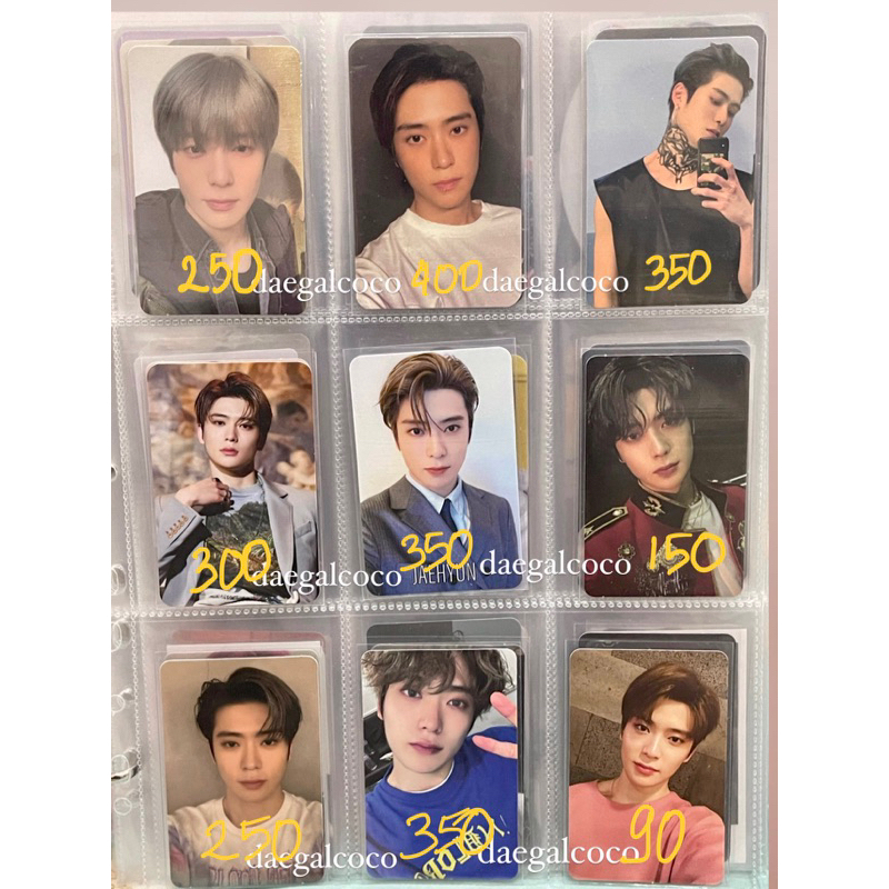 [baca deskripsi] PC Jaehyun NCT 127 Neozone Dora Sticker Deluxe Kihno kent 2nd Player Tato Pilek 1st