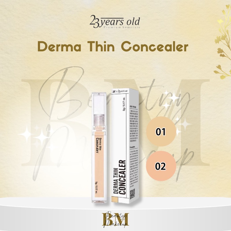 [BPOM] 23years old Derma Thin Concealer