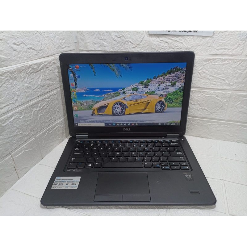 DELL LATITUDHE E7250 CORE I7 GEN 5 RAM 8 SSD 256 SEPESIAL GAME DAN DESAIN LIKE NEW