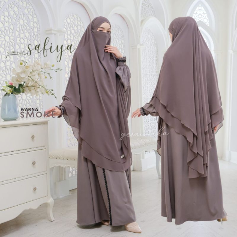 Gamis Safiya Set By Gerai Mika
