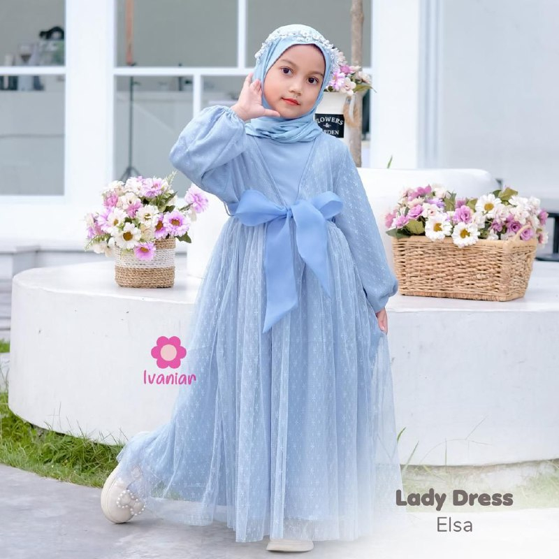 AfsheenaStore Lady Dress/Gamis Anak/Dress pesta