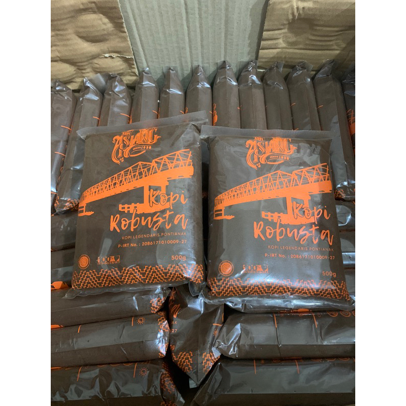 KOPI BUBUK WARKOP ASIANG KHAS PONTIANAK KOPI ASIANG KOPI LEGENDARIS KHUNTIEN KOPI ROBUSTA