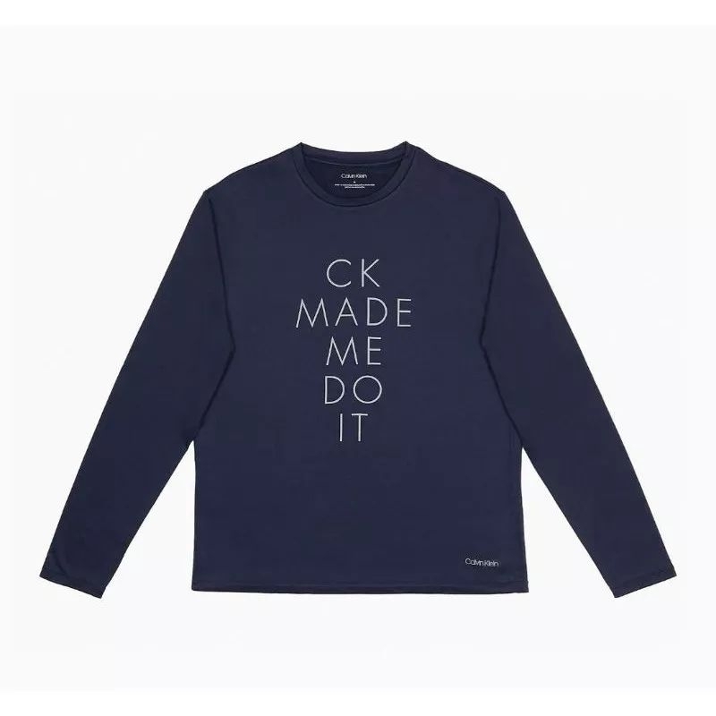 CALVIN KLEIN faded longsleeve tee