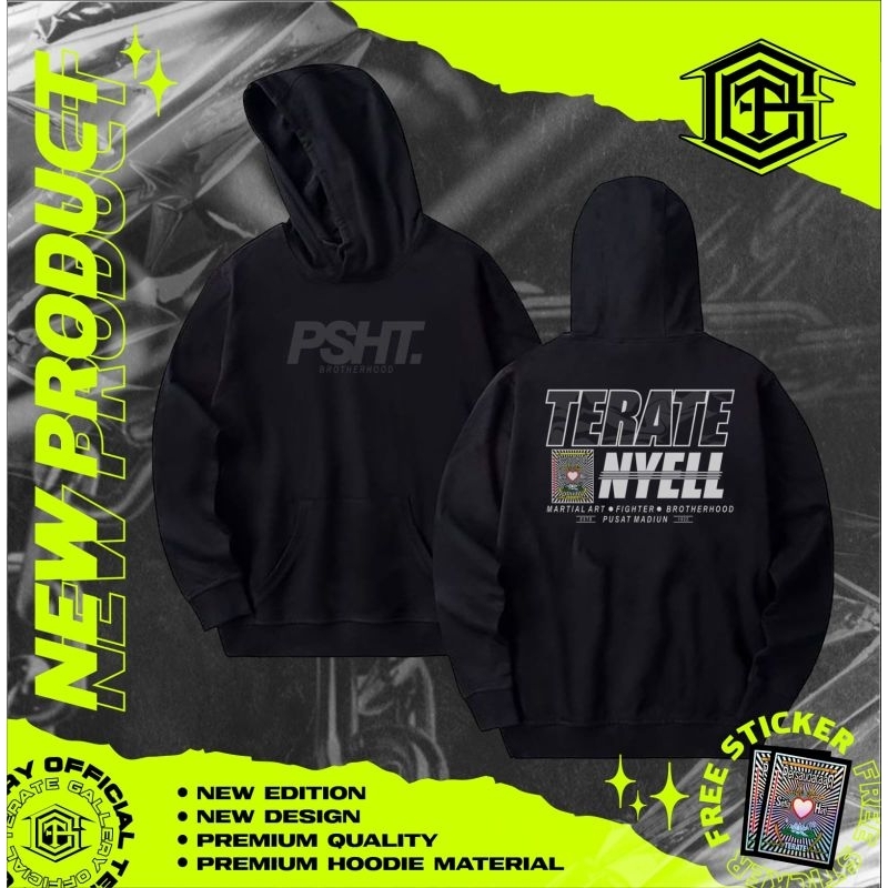 Hoodie PSHT Terate Nyell Hoodie Psht Terbaru