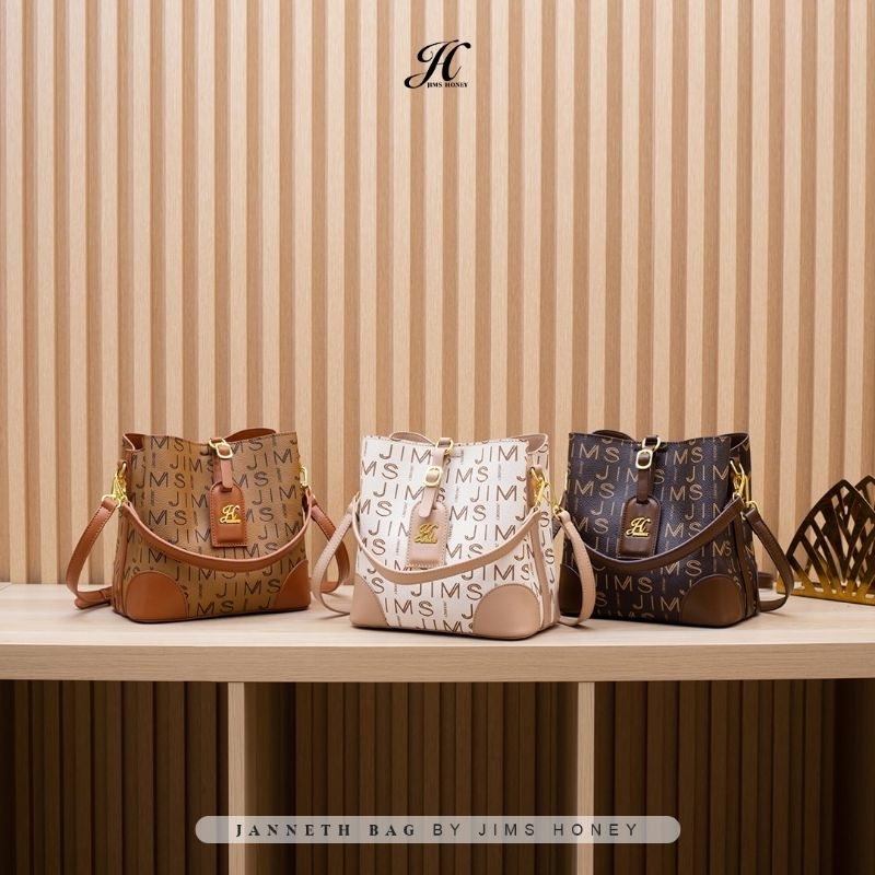 Janneth bag Jimshoney tas selempang wanita realpic cod tas impor murah exclusive official store