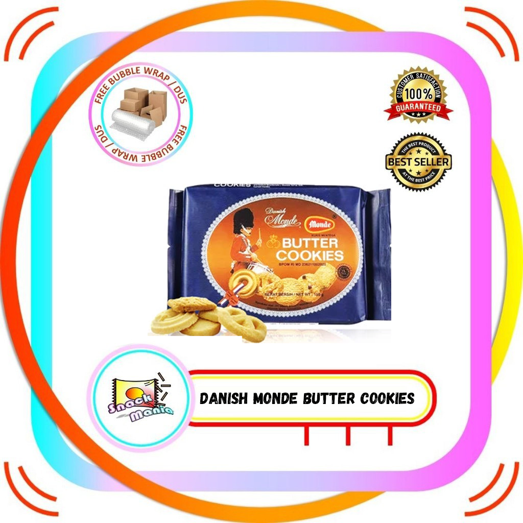 

Danish Monde Butter Cookies 150 gr Biscuit