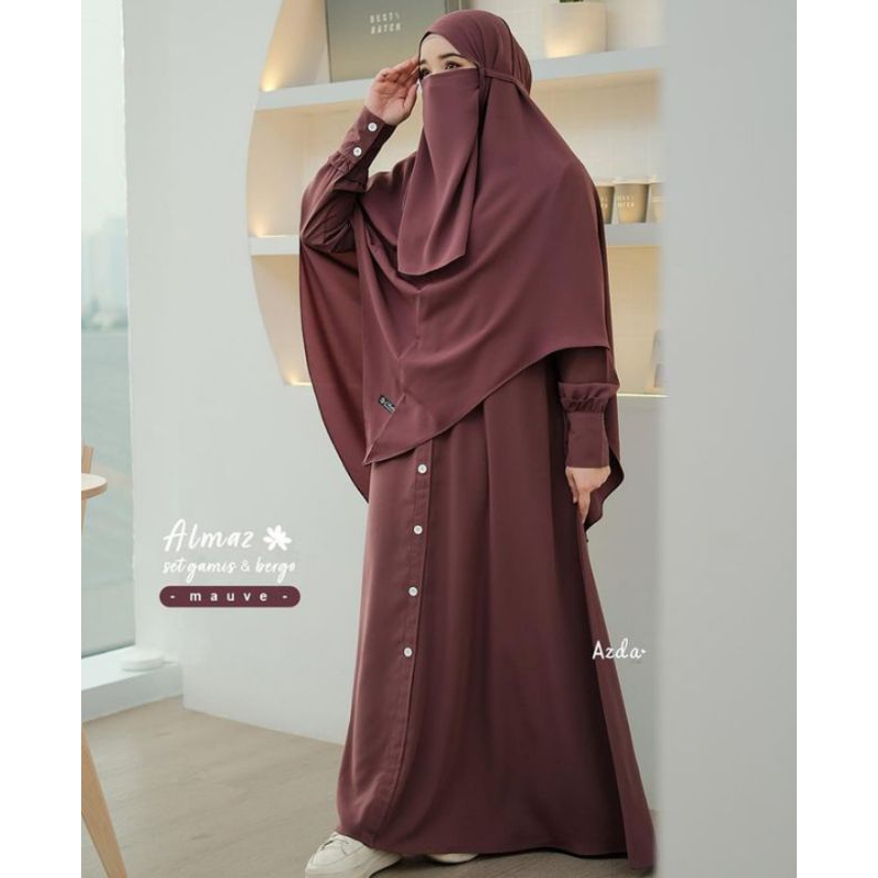 Set Gamis Almaz by Azda Hijab