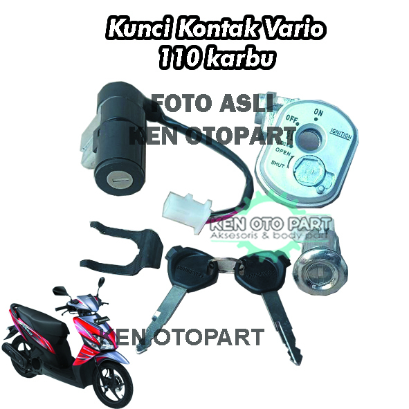 Kunci Kontak Key Set  Motor Vario 110 Karbu/Vario lama