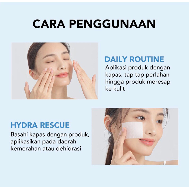 [BISA COD] Y.O.U - YOU HydraRescue Glacier Water Essence - Essence YOU - Toner YOU - Toner Wajah