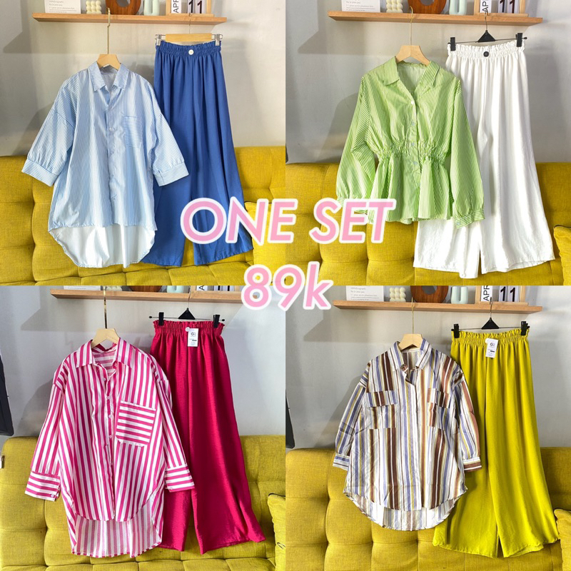 ONE SET 89k | Harga Satu Set