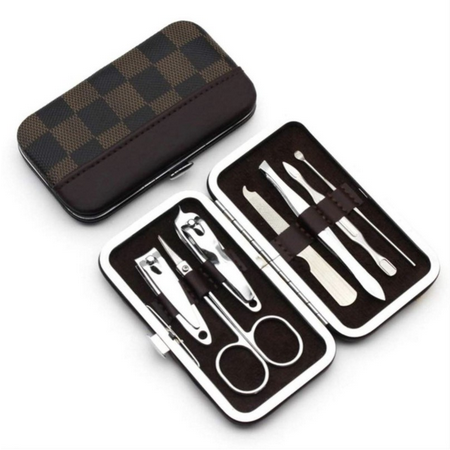 DB Set Gunting Kuku Manicure Pedicure Set 7in1 Alat Pembersih Kuku Pinset Gunting