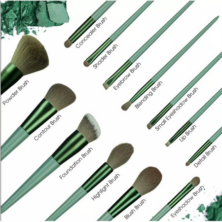 UG Kuas Set Makeup 13pcs kosmetic Brush set [SET KUAS MAKE UP ISI 13]