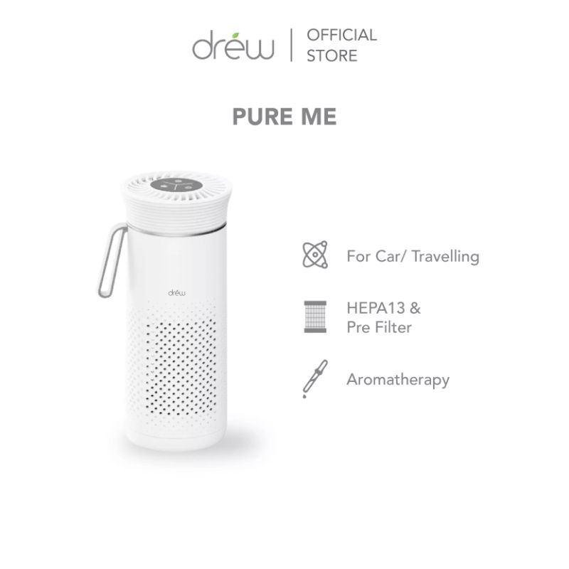 Drew Pure Me Portable Baby Air Purifier Penyaring Udara Bayi
