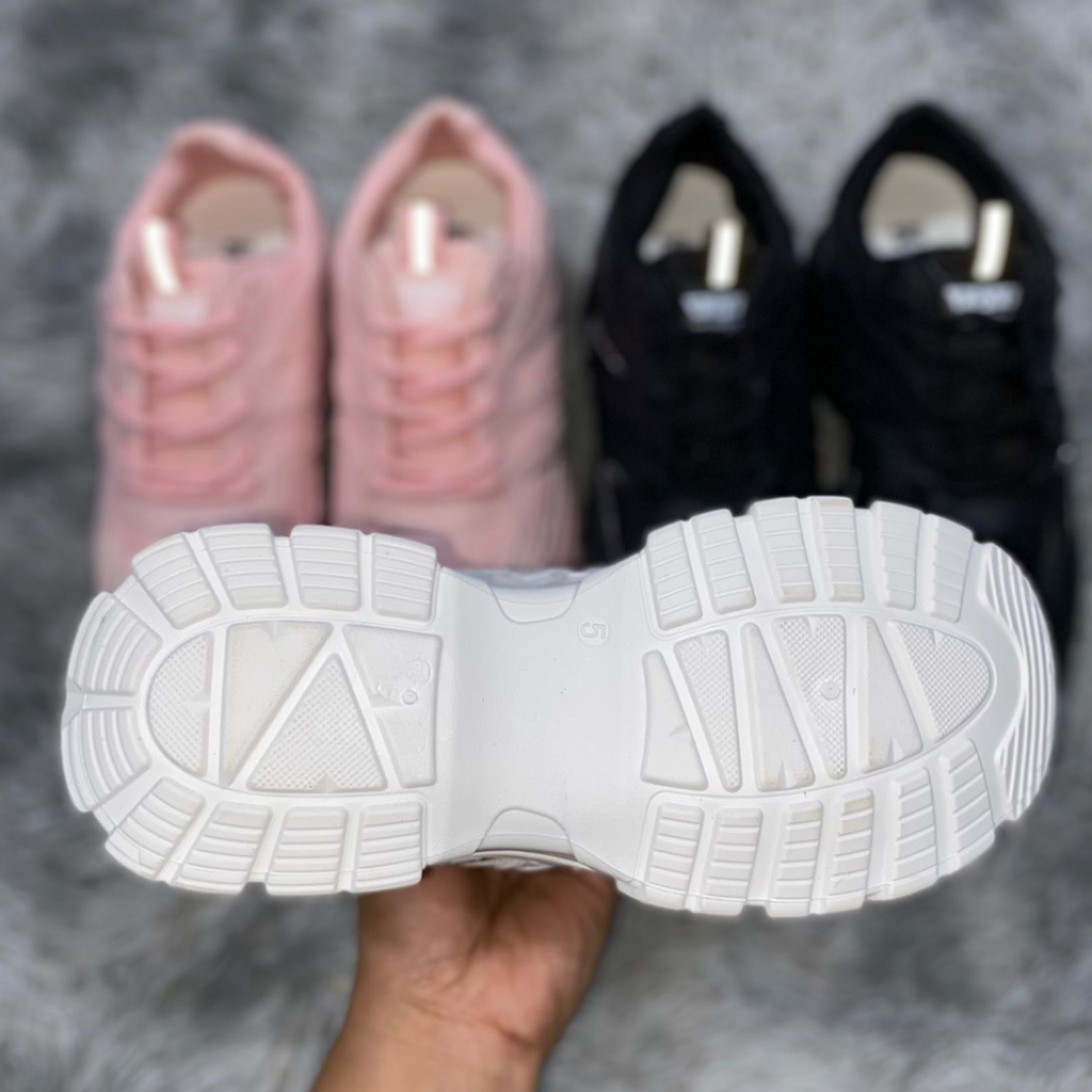 KZT-SW340 Sneakers Wanita Fashion Korea Olahraga Import Antislip Premium