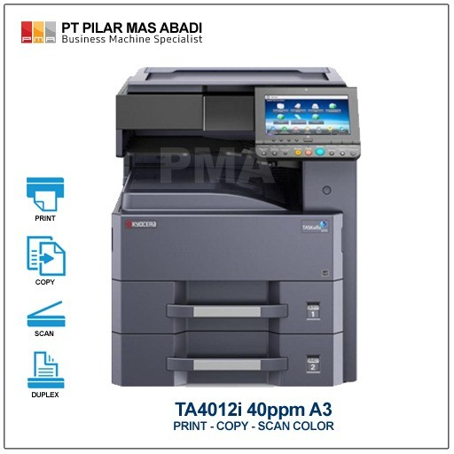 Mesin Fotocopy Printer Hasil Terbaik Kuat Murah Kyocera M4012i