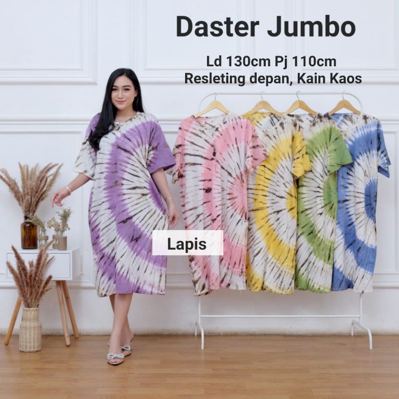 Daster Jumbo Ld 130cm Bahan Kaos Adem Daster Jumbo Busui Daster Hamil Daster Big Size
