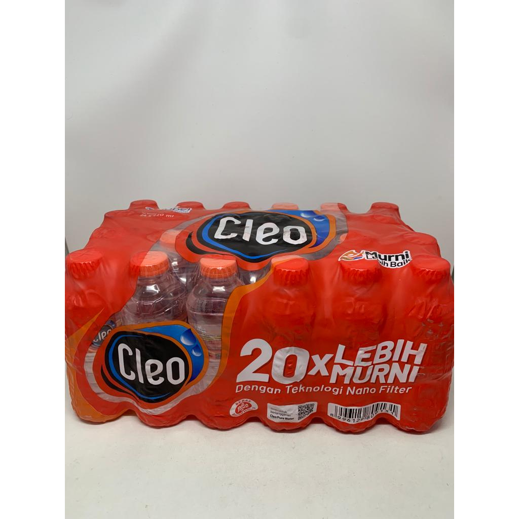 

Korzaln Air Minum Kemasan Cleo Botol 220 Ml Dus (Isi 24)