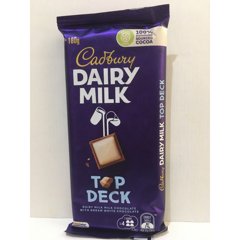 

CADBURY DAIRY MILK TOP DECK 180 GR