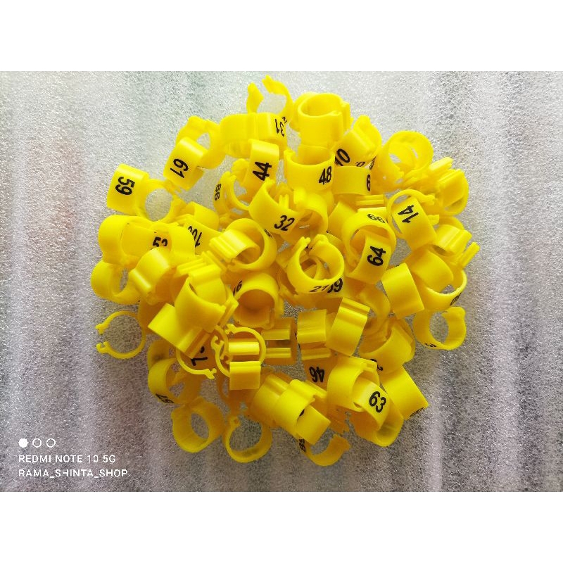 Ring Merpati 10MM YELLOW