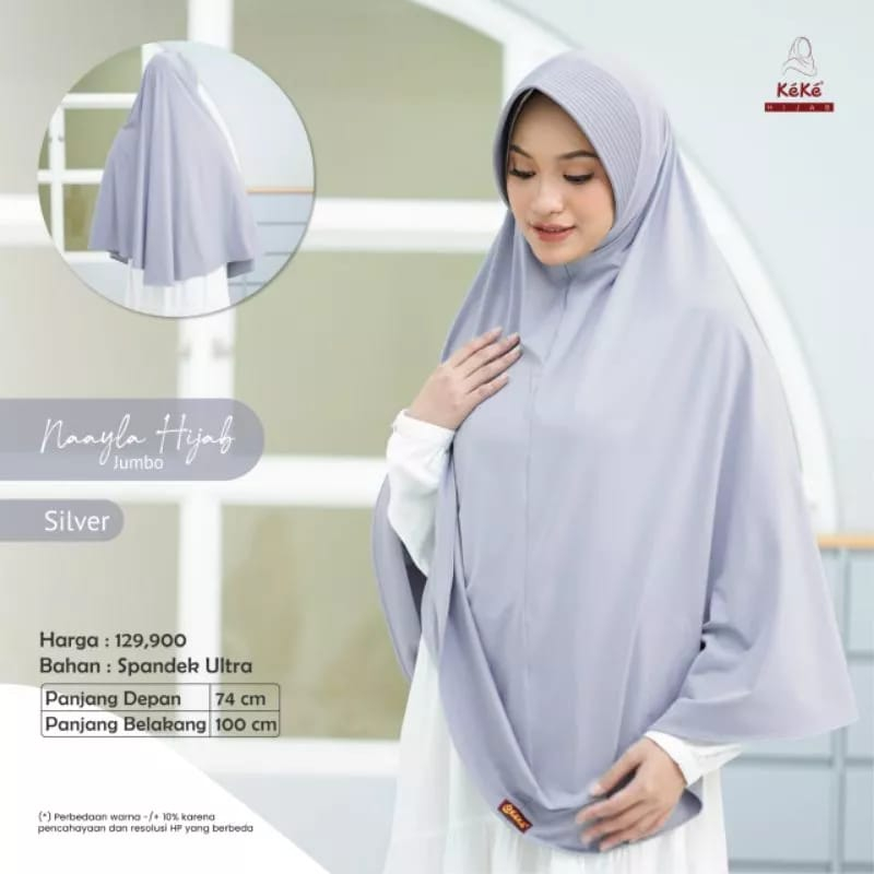 KEKE HIJAB INSTAN WANITA MUSLIM NAYLA JUMBO,NAYLA JUMBO HIJAB INSTAN,HIJAB INSTAN WANITA,HIJAB NAYLA